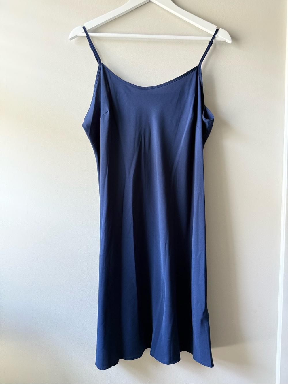 Nanette Lepore Navy Blue Midi Slip Dress
